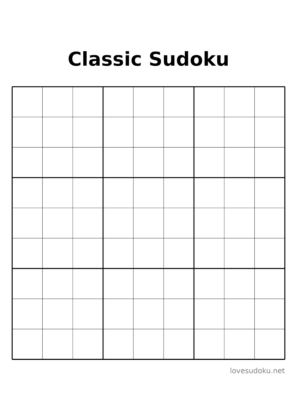 how do you play sudoku puzzle